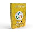 AGO QnA Yellow ESL Card Game - Level 2.5. A Fun English Language Learning Game for EFL/ESL Students - Build Vocabulary, Grammar and Conversation Skills!