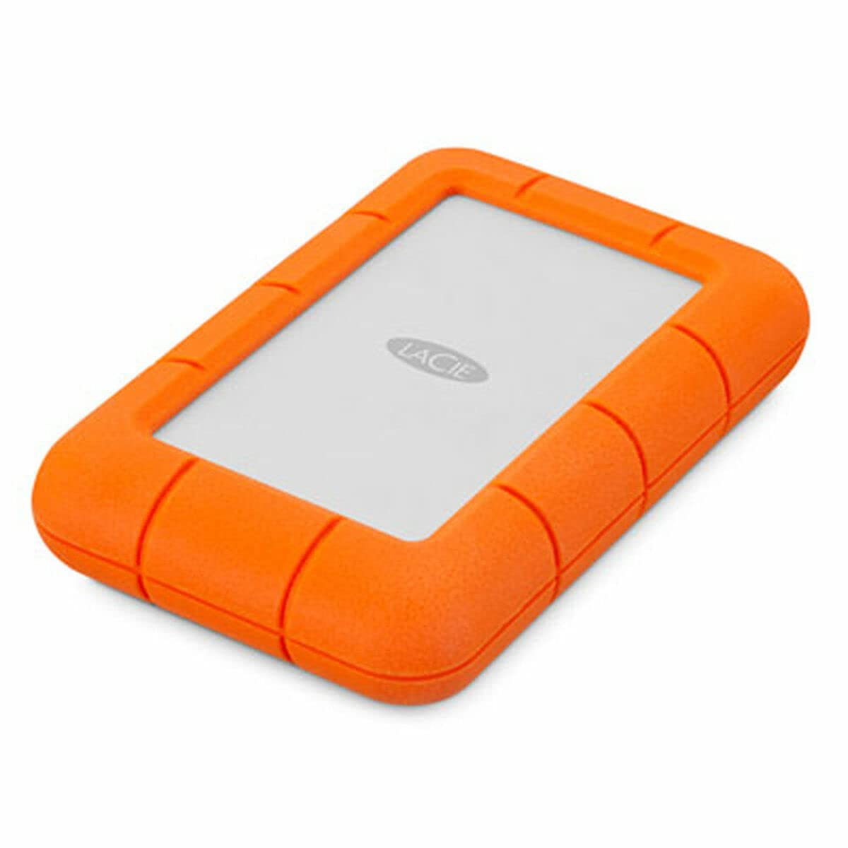 Photo 1 of LaCie Rugged Mini, 2TB, 2.5 inches, Portable External Hard Drive, External Storage, for PC and Mac, Shock, Drop and Pressure Resistant, Hard Drive, 2 Year Rescue Services (LAC9000298)