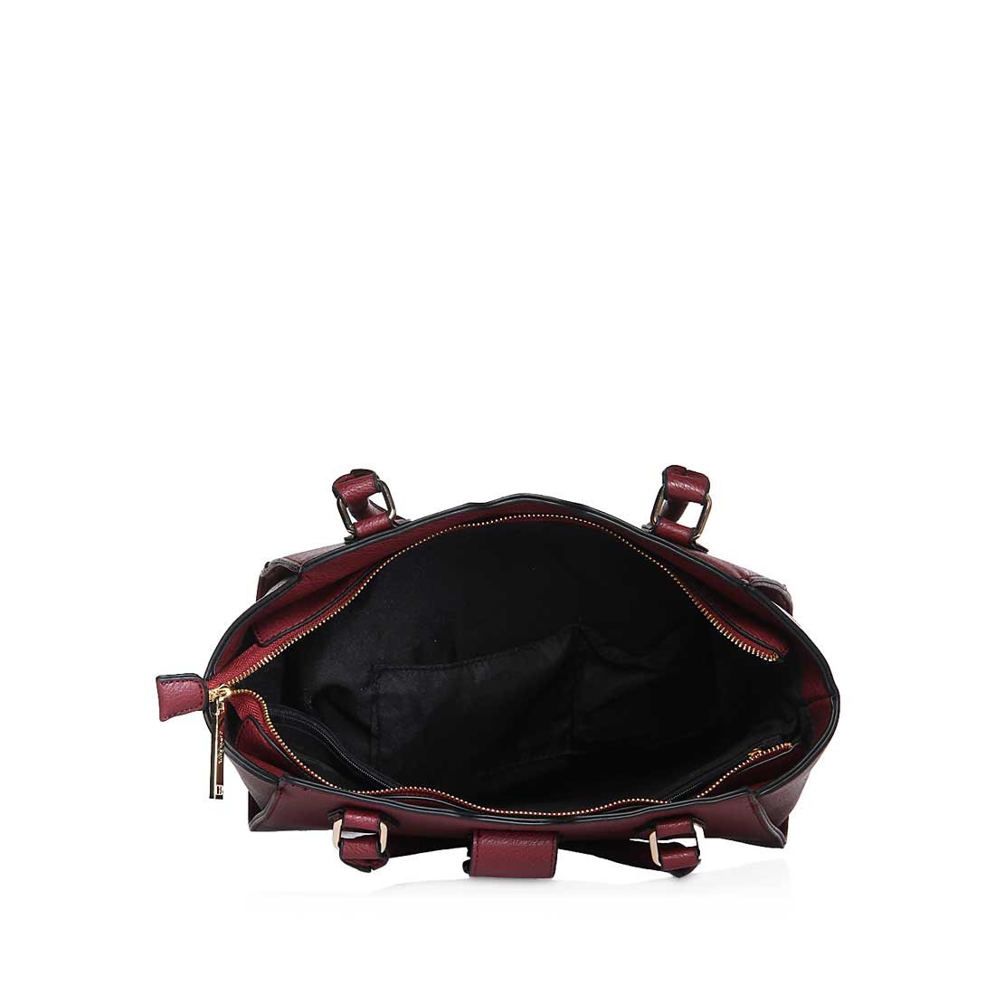 satyapaul women's satchel (marsala) ()