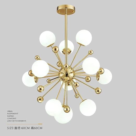 Sputnik Chandeliers Semi Embedded Fireworks Chandelier Lighting Ceiling Lamp Living Room Bedroom Dining Room Ceiling Light 11 Lights Amazon Co Uk Lighting