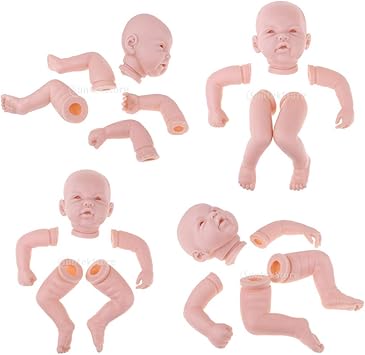 Amazon.es: SM SunniMix 4X 20/50cm Muñeca Recién Nacida Sin Pintar Suave de Silicona, Vinilo, Regalo Juguete para Niños Niñas: Juguetes y juegos