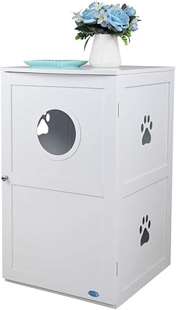 cat feeding cabinet