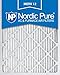 Nordic Pure 12x20x1 (11 1/2 x 19 1/2 x 3/4) Pleated MERV 12 Air Filters 6 Pack