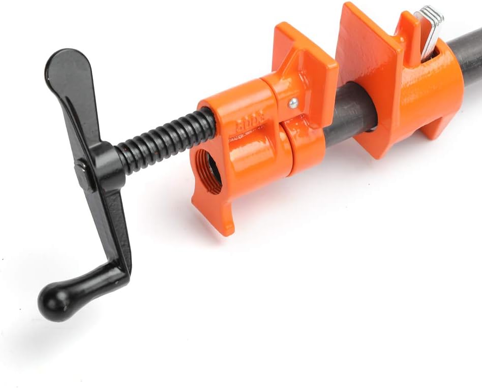 PONY 50 Pipe Clamp, Fixture for 3/4-Inch Black Pipe - Towel Bars - 