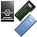 CELL4LESS Replacement Back Glass Cover Back Battery Door w/Pre-Installed Adhesive Samsung Galaxy S8 OEM - All Models G950 All Carriers- 2 Logo - OEM Replacement (Coral Blue)