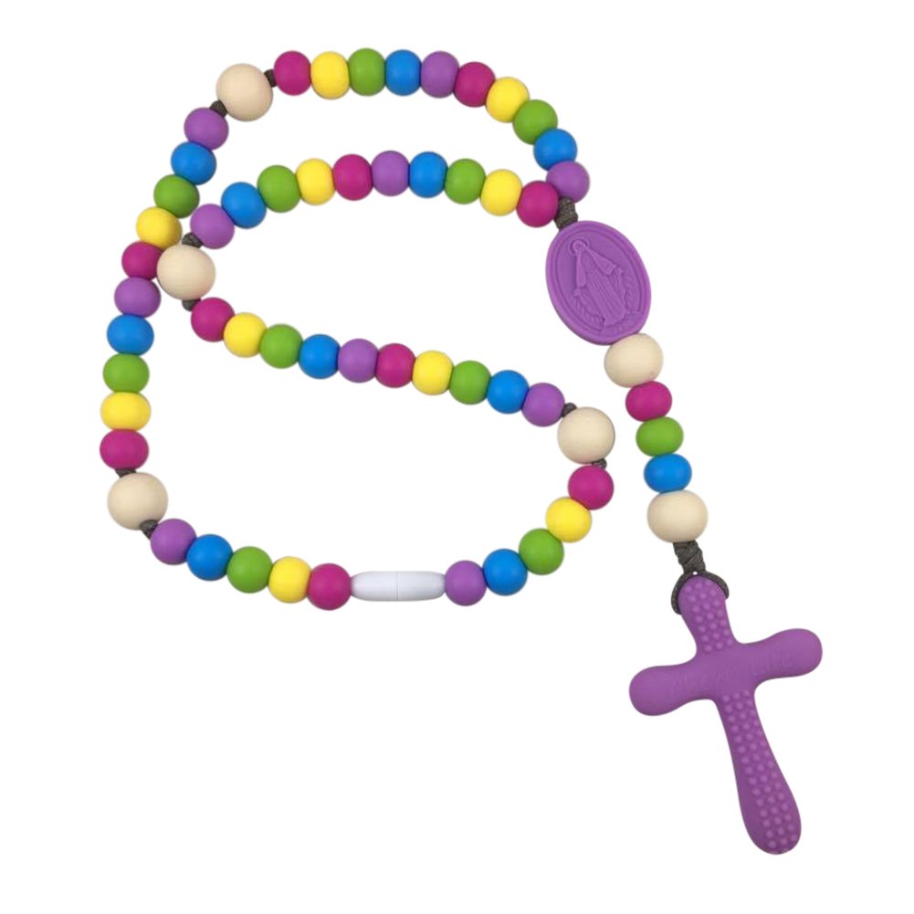 baby teething rosary
