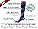 Compression Knee High Socks for Women with Firm Medical Grade(20-30 mmHg), Fits for Nurse, Pregnancy, and Varicose Veins( 2 Pairs)