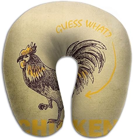 NEW What Chicken Butt Graphic U-shaped Design Perfectly Align The Neck And Head, Sleep Peacefully Even When Sitting In The Aviation Seat!
