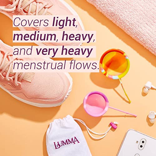 LUMMA® Unique Reusable Menstrual Disc │ Made from Ultra Thin Medical Grade Silicone │ Leak Free