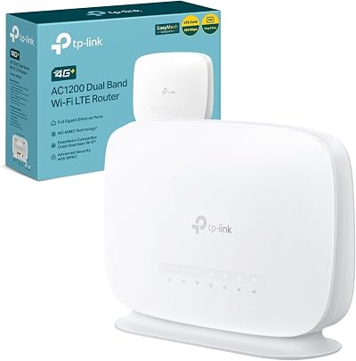 TP-Link Archer MR505 AC1200 4G+ Router with SIM Slot Gigabit MU-MIMO