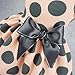 Fitwarm Vintage Pink Polka Dot Dog Dress for Pet Clothes Vest Shirts, Large