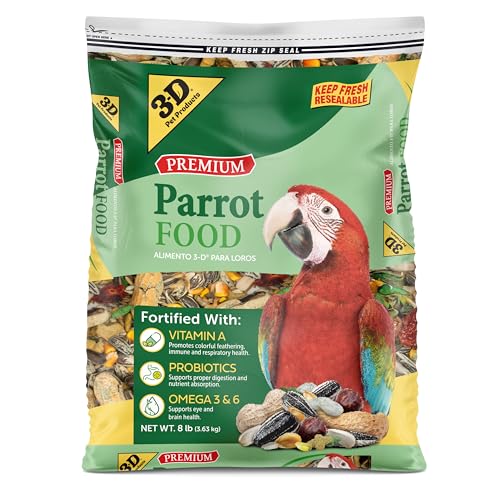 3-D Pet Products Premium Parrot Food