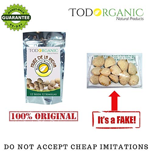 3 Pack Indian Nut 36 Seeds for Weight Loss original Nut,Indian seed