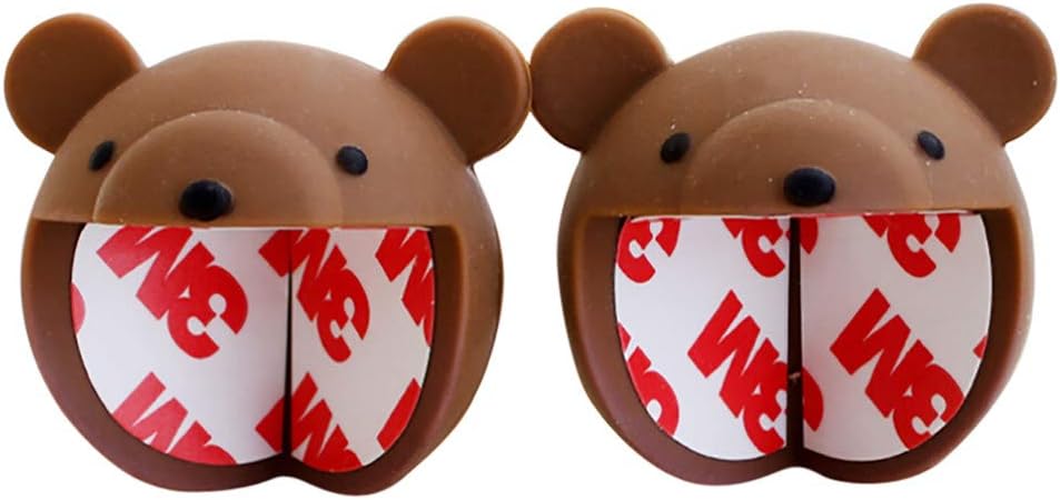 Ktyssp Round Cartoon Animal Child Safety Edge Corner Pad Anti Crash (Coffee)
