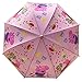 Cartoon Children Umbrella Regular Handle For Kids - Pink Peppa Pig (muddy puddles, pink)