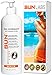 Tan Overnight Self Tanning Lotion 8 fl oz - Medium To Dark Tan for Body and Face, Organic and Natural Ingredients May Be Sun Labs Best Self Tanner.Instant Drying Tan (Packaging May Very)