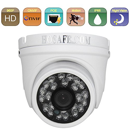 HOSAFE 13MD4P HD IP Camera POE Outdoor Night Vision ONVIF Motion Detection Email Alert Remote View Via Smart Phone/Tablet/PC, Working With Foscam IP Camera Software Blue Iris iSpy IP Camera DVR(White) HOSAFE 13MD4P HD IP Camera POE Outdoor Night Vision ONVIF Motion Detection Email Alert Remote View Via Smart Phone/Tablet/PC, Working With Foscam IP Camera Software Blue Iris iSpy IP Camera DVR(White)