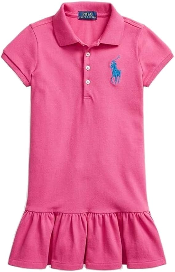 Amazon ラルフローレンの子供服 Polo Ralphlauren ガールズ 女の子 ビックポニーワンピース １１５ｃｍ １２０ｃｍ １２５ｃｍ 並行輸入品 ワンピース チュニック 通販