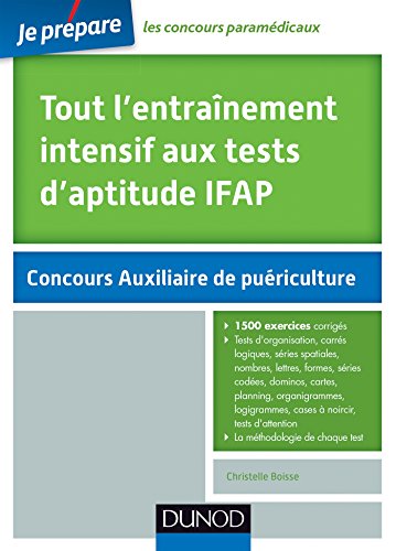 Tout l'entraînement intensif aux tests d'aptitude IFAP - 2e éd. - Planning, Logigramme, Organigram by (Paperback)
