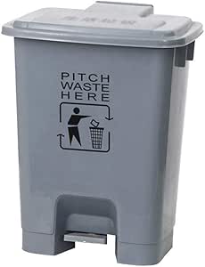 ZJDK Cubo de Basura Exterior con Tapa Gran clasificación de residuos en