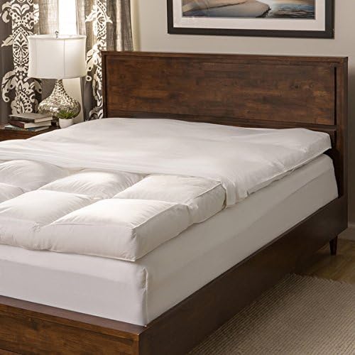 Super Snooze 5-inch 230 Thread Count Baffled Featherbed Set (CA King)
