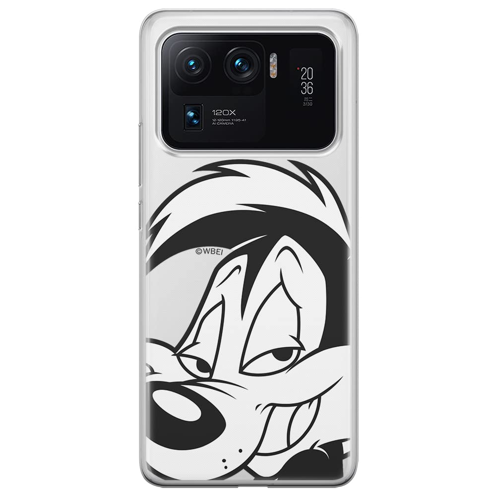 ERT GROUP mobile phone case for Xiaomi MI 11 ULTRA original and officially Licensed Looney Tunes pattern Pepe Le Pew 001 optimally adapted to the shape of the mobile phone, partially transparent