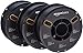 Amazon Basics PLA 3D Printer Filament, 1.75mm, Black, 1 kg Spool, 3 Spools