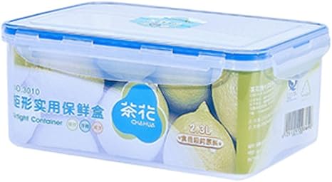 Amazon 密封食品容器 防腐ボック スピクニック用 お弁当箱 冷蔵庫の収納ボックス ランチボックス おかずカップ 高質量ppプラスチック製 健康 容量1500ml 収納ケース ボックス オンライン通販