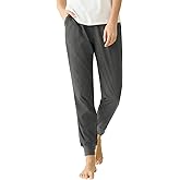 Latuza Women's Cotton Pajama Joggers Knit Lounge Pants