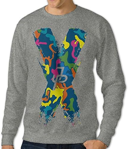 DJKOLPSPP Jake Paul Camouflage X Mens Fashion Round Neck Long Sleeve Sweatshirt