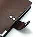 Longdex Soft Leather Business Name Card Holder Book with 204 Card Slots Credit Card Holder Wallet (Brown)