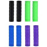 Coolayoung Pack of 4 Handlebar Grips, 4.7inch / 12cm Rubber Hand bar End Grip for MTB BMX Road Mountain Bike Bicycle Scooter