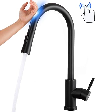 Gappo Touch Kitchen Faucet With Pull Down Sprayer Single Handle