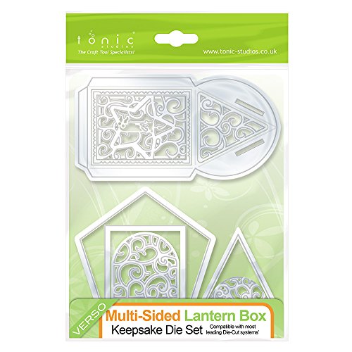 TONIC STUDIOS 625E Indulgence Keepsakes - Multi Sided Lantern Box Die, Grey