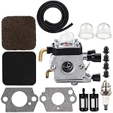 Dalom Carburetor w Air Filter Fuel Line for STIHL FS72 FS74 FS76 HS72 HS74 HS76 Trimmer Brushcutter