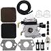 Dalom Carburetor w Air Filter Fuel Line for STIHL FS72 FS74 FS76 HS72 HS74 HS76 Trimmer Brushcutter primary