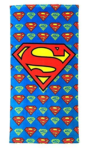 Dc Comics Superman Serviette été Piscine Serviette Bain
