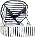BabyToLove Easy Up Baby Booster Seat | Lightweight On The Go and Easy to Carry | Blue Stripes