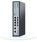 SODOLA Switch PoE, 4 porte 10/100/1000 Mbit/s, porte PoE con 2