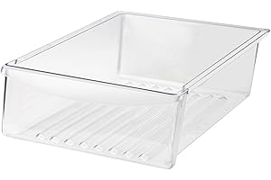 URYKEC 240530811 Refrigerator Meat Cripser Pan Compatible with Frigidaire Kenmore Refrigerator -Replaces 240530801, 240530813,240354201