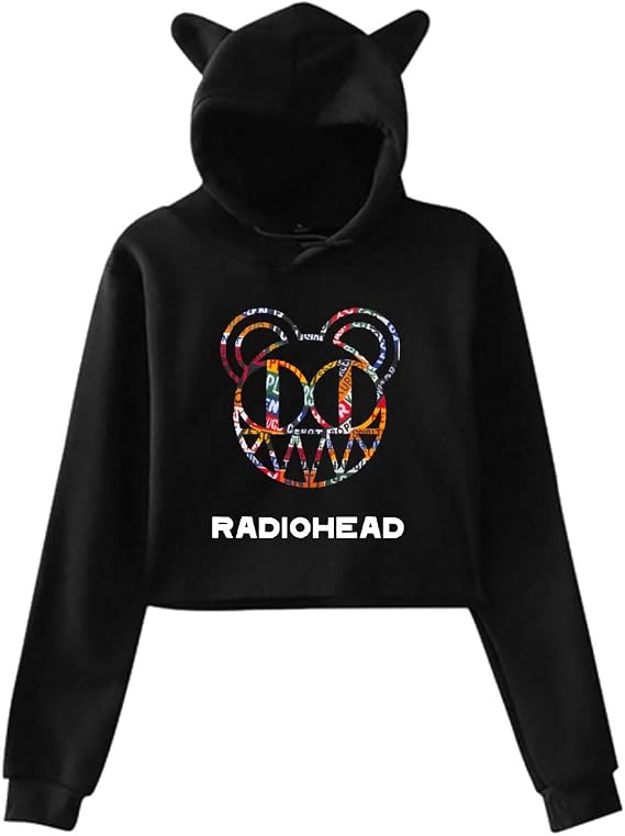 radiohead crop top