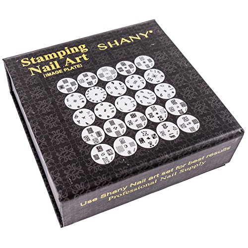 SHANY Cosmetics New Image Plates Set Nail Polish Image Plates with Storage, 25 Count - Thumbnail 4