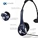 Proxelle Call Center Headset with Microphone - Noise Canceling, Handsfree Calling, Multi Point Connection.-Argon