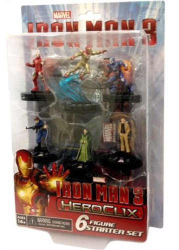Marvel heroclix iron man 3 movie starter set