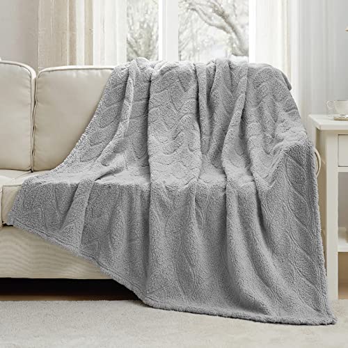 Cozy Bliss Sherpa Throw Blanket 60