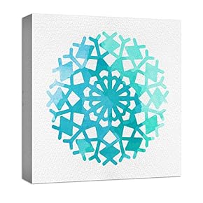 for Living Room Bedroom Home Artwork Paintings Snowflake