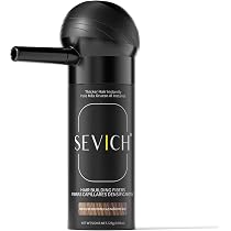 SEVICH Hair Fibers with Spray Applicator - Natural-Looking H