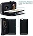 HYSJY iPhone 6/6SWallet Case, Girls Women Magnets Detachable Zipper Wallet Case iPhone 6/6S Cover PU Leather Folio Flip Holster Carrying Case Card Holder for iPhone 6 /6S 4.7
