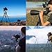 SVBONY SV101 54” Travel Tripod Digital SLR Camera Video Spotting Scope Aluminum Alloy Portable Anti-skid Tripod for Photographs with Carrying Bag