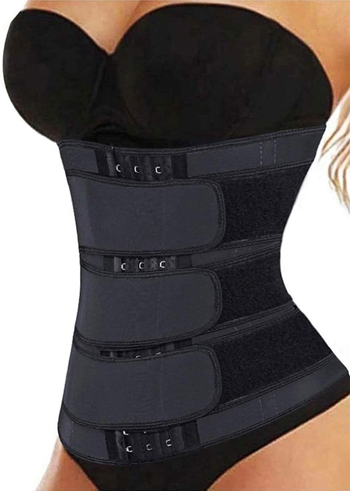 Amazon Com Aling 2021 Fashion Waist Trainer For Women Corset Trimmer Belt Waist Cincher Body Shaper Sports Outdoors